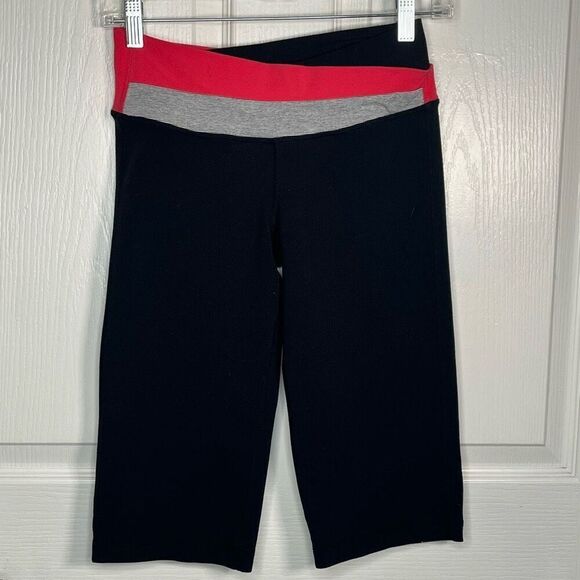 Lululemon Astro Wunder Under Crop Leggings Sz 6 Black Pink Gray - Picture 12 of 12